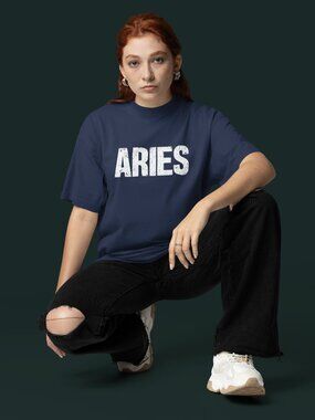 Aries Zodiac Sign Shirt, Astrology Symbol Tee, Zodiac Gift